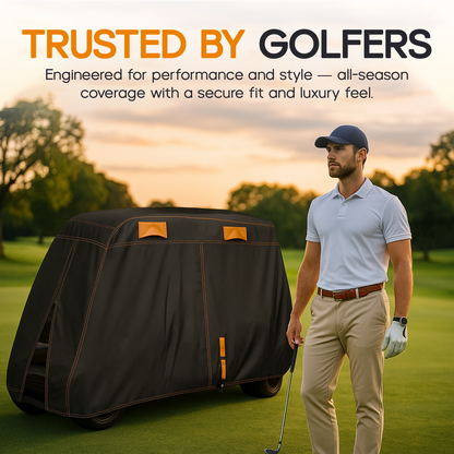 Rush Golf Co. – Waterproof Golf Cart Cover (4 Passenger)