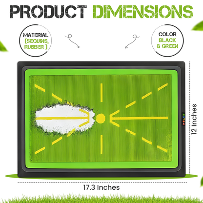 Rush Golf Co. – Golf Swing Path Feedback Training Mat