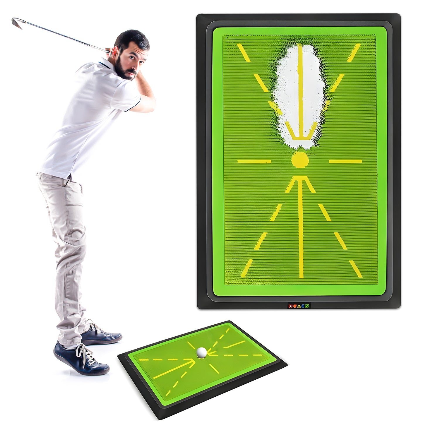 Rush Golf Co. – Golf Swing Path Feedback Training Mat