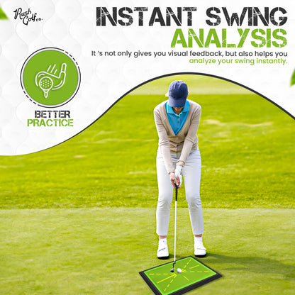 Rush Golf Co. – Golf Swing Path Feedback Training Mat